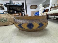  Denbac Large French Art Deco Pottery Jardiniere Attributed To Denbac - 4326500