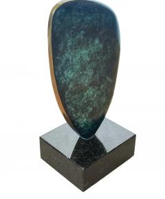  Dennis Westwood Dennis Westwood Mid Century Modern Abstract Bronze Table Sculpture 14 20 - 3080370