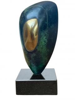  Dennis Westwood Dennis Westwood Mid Century Modern Abstract Bronze Table Sculpture 14 20 - 3080410