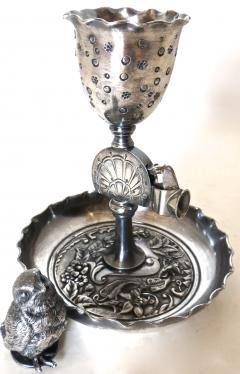  Derby Silver Company Silver Plated Cigar Cutter Ash Tray Epergne - 786513
