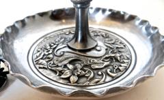  Derby Silver Company Silver Plated Cigar Cutter Ash Tray Epergne - 786515
