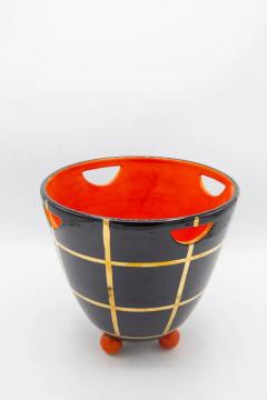  Deruta Italian Decorative Vase in Deruta Ceramic - 3677607