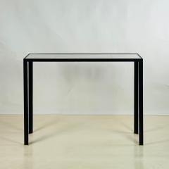  Design Fr res Corniche Wrought Iron Brass and Parchment Top Console by Design Fr res - 4570673