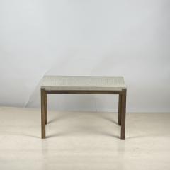  Design Fr res Crackled Ivory and Gold Lacquer Caisson Brass Side Table by Design Fr res - 4051075