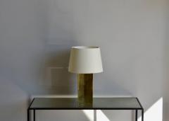  Design Fr res Croissillon Polished Brass and Parchment Table Lamp - 958667