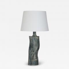  Design Fr res Difforme Tiger Glaze Table Lamp with Parchment Shade by Design Fr res - 3635696