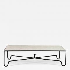  Design Fr res Large Honed White Marble Entretoise Coffee Table by Design Fr res - 4426350