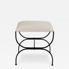  Design Fr res Large Strapontin Cream Horsehair Stool by Design Fr res - 4319125
