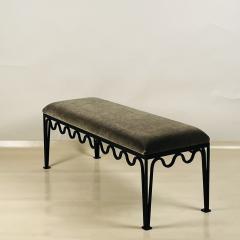  Design Fr res M andre Bench by Design Fr res in Mohair Velvet or COM - 3423058