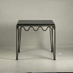  Design Fr res M andre Verdigris and Black Limestone Square Side Table by Design Fr res - 4050886