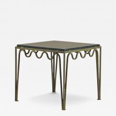  Design Fr res M andre Verdigris and Black Limestone Square Side Table by Design Fr res - 4051003