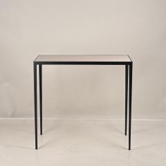  Design Fr res Narrow Etude Wrought Iron and Honed Cream Limestone Console by Design Fr res - 4328023