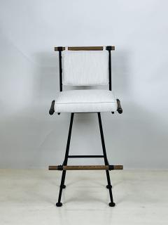  Design Fr res Pair of Antibes Swiveling Bar Stools by Design Fr res in COM - 4311964