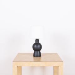  Design Fr res Pair of Black Bilboquet Stoneware Lamps by Design Fr res - 3180618