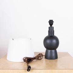  Design Fr res Pair of Black Bilboquet Stoneware Lamps by Design Fr res - 3180619
