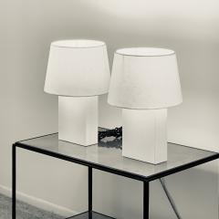  Design Fr res Pair of Bloc Parchment Lamps with Parchment Paper Shades by Design Fr res - 1533276