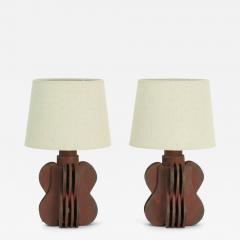  Design Fr res Pair of Cabosse Terracotta Table Lamps by Design Fr res - 4490723