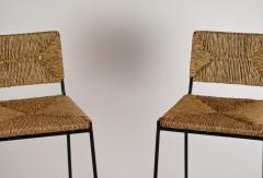  Design Fr res Pair of Campagne Counter Height Stools by Design Fr res - 1274967