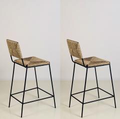  Design Fr res Pair of Campagne Counter Height Stools by Design Fr res - 3731774