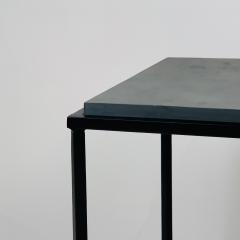  Design Fr res Pair of Chic Grey Slate Entretoise Side Tables by Design Fr res - 1538640