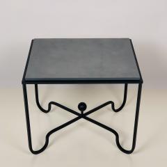  Design Fr res Pair of Chic Grey Slate Entretoise Side Tables by Design Fr res - 1538643