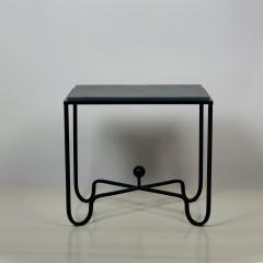  Design Fr res Pair of Chic Grey Slate Entretoise Side Tables by Design Fr res - 1538644