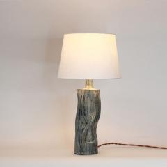  Design Fr res Pair of Difforme Tiger Glaze Table Lamps with Parchment Shade by Design Fr res - 3632791