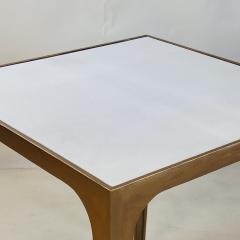  Design Fr res Pair of Esquisse Gilt Finish and Goatskin Top Side Tables by Design Fr res - 4712251
