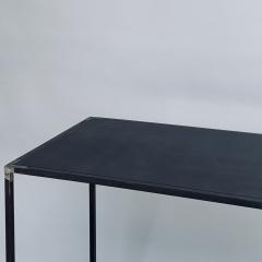  Design Fr res Pair of Filiforme Patinated Steel Minimalist Side Tables by Design Fr res - 1411455