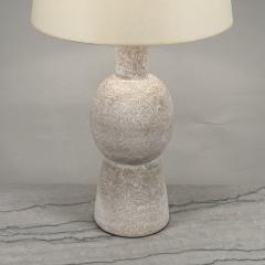  Design Fr res Pair of Large Bilboquet White Stoneware Lamps by Design Fr res - 3919623