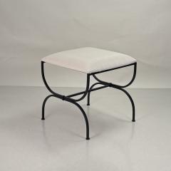  Design Fr res Pair of Large Strapontin Cream Horsehair Stools by Design Fr res - 4324374