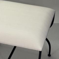  Design Fr res Pair of Large Strapontin Cream Horsehair Stools by Design Fr res - 4324381
