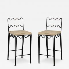  Design Fr res Pair of M andre Counter Stools by Design Fr res in COM - 3709530