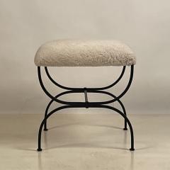  Design Fr res Pair of Shearling Strapontin Stools by Design Fr res - 3929330