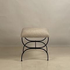  Design Fr res Pair of Shearling Strapontin Stools by Design Fr res - 3929331