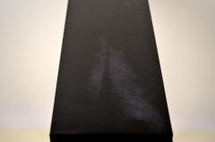  Design Fr res Pair of Trap ze Blackened Steel and Goatskin Consoles by Design Fr res - 1325638