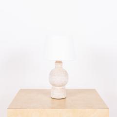 Design Fr res Pair of White Bilboquet Stoneware Lamps by Design Fr res - 3180782