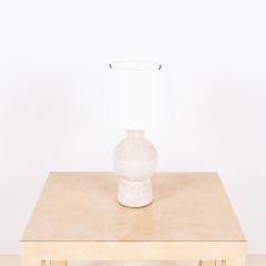  Design Fr res Pair of White Bilboquet Stoneware Lamps by Design Fr res - 3180785