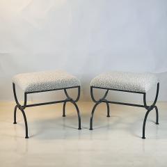  Design Fr res Pair of Wide Strapontin Stools by Design Fr res in COM - 4600667