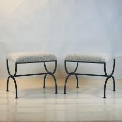  Design Fr res Pair of Wide Strapontin Stools by Design Fr res in COM - 4600668