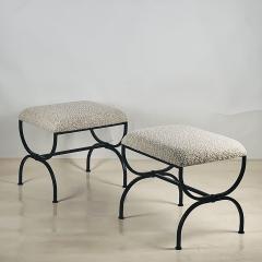  Design Fr res Pair of Wide Strapontin Stools by Design Fr res in COM - 4600671