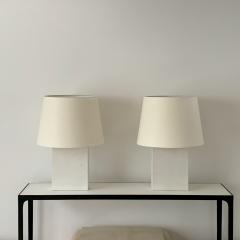  Design Fr res Pair or Large Bloc Parchment Table Lamps by Design Fr res - 1313118