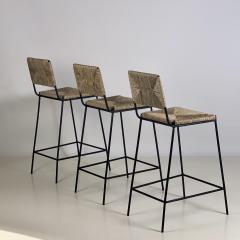  Design Fr res Set of 3 Campagne Counter Height Stools by Design Fr res - 1359485