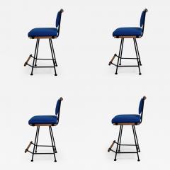  Design Fr res Set of 4 Los Feliz Swiveling Counter Stools by Design Fr res - 1532122