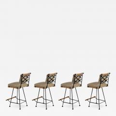  Design Fr res Set of 4 Los Feliz Swiveling Counter Stools by Design Fr res in COM - 3323087