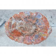  Design Fr res Seve Petrified Wood and Aluminium Side Table by Design Fr res - 1079052