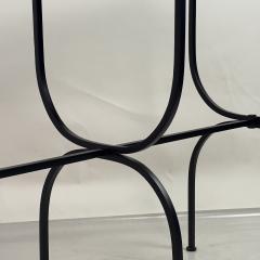  Design Fr res Slender Arcade Wrought Iron and Black Limestone Console by Design Fr res - 4555311