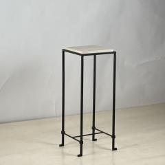  Design Fr res Slender Diagramme Travertine Pedestal or Tall Side Table by Design Fr res - 3910325