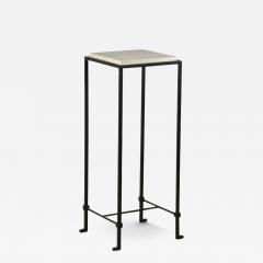  Design Fr res Slender Diagramme Travertine Pedestal or Tall Side Table by Design Fr res - 3912111