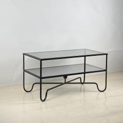  Design Fr res Smoked Glass Entretoise 2 Tier Cocktail Table by Design Fr res - 4801237